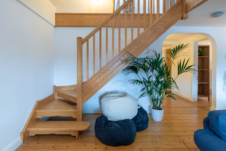 Staircase to the 2nd floor